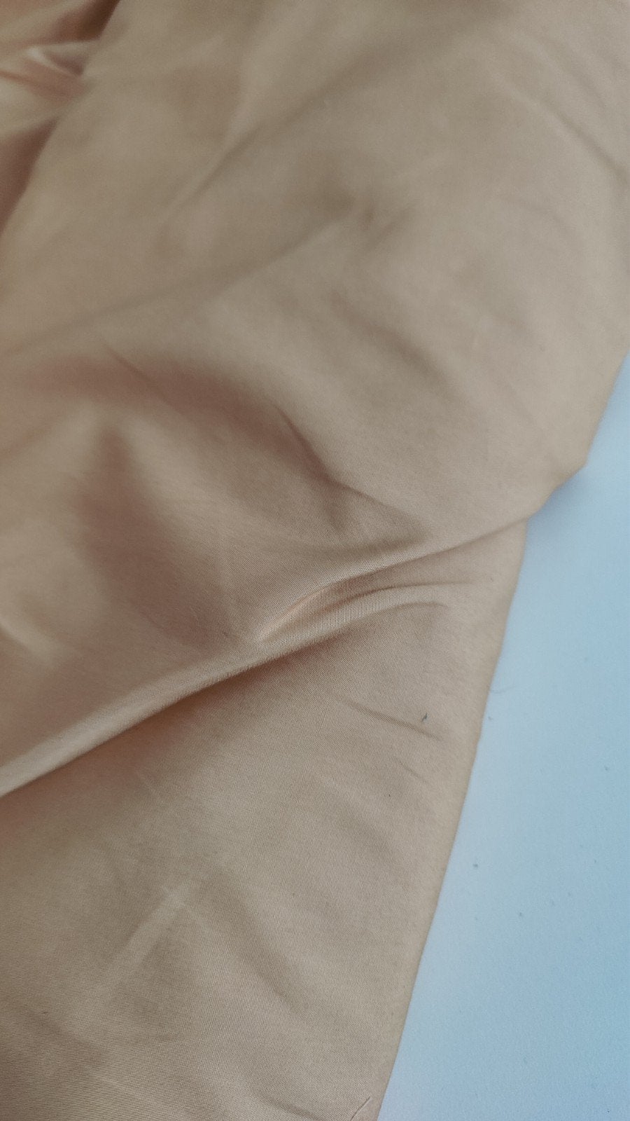 Stof camel katoen poplin 2.50 m, 120 cm of meer, Beige, Ophalen of Verzenden, Katoen