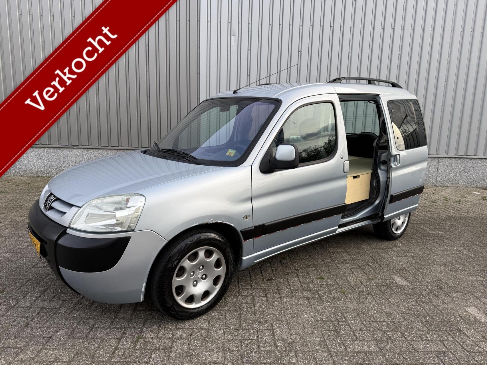✅ Peugeot Partner MPV 1.6-16V Trekhaak camper bestelbus, Gebruikt, 1226 kg, Origineel Nederlands, Bedrijf