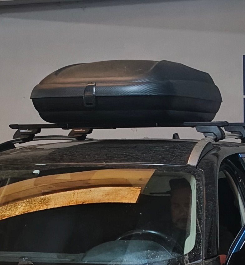 Dakkoffer met dragers, Auto diversen, Ophalen, Zo goed als nieuw