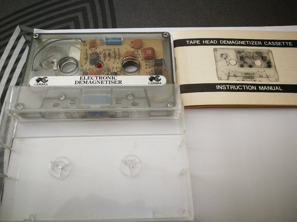 Cambra Electronic Demagnetiser Cassettedeck/recorder, Audio, Tv en Foto, Cassettedecks, Ophalen of Verzenden, Overige merken