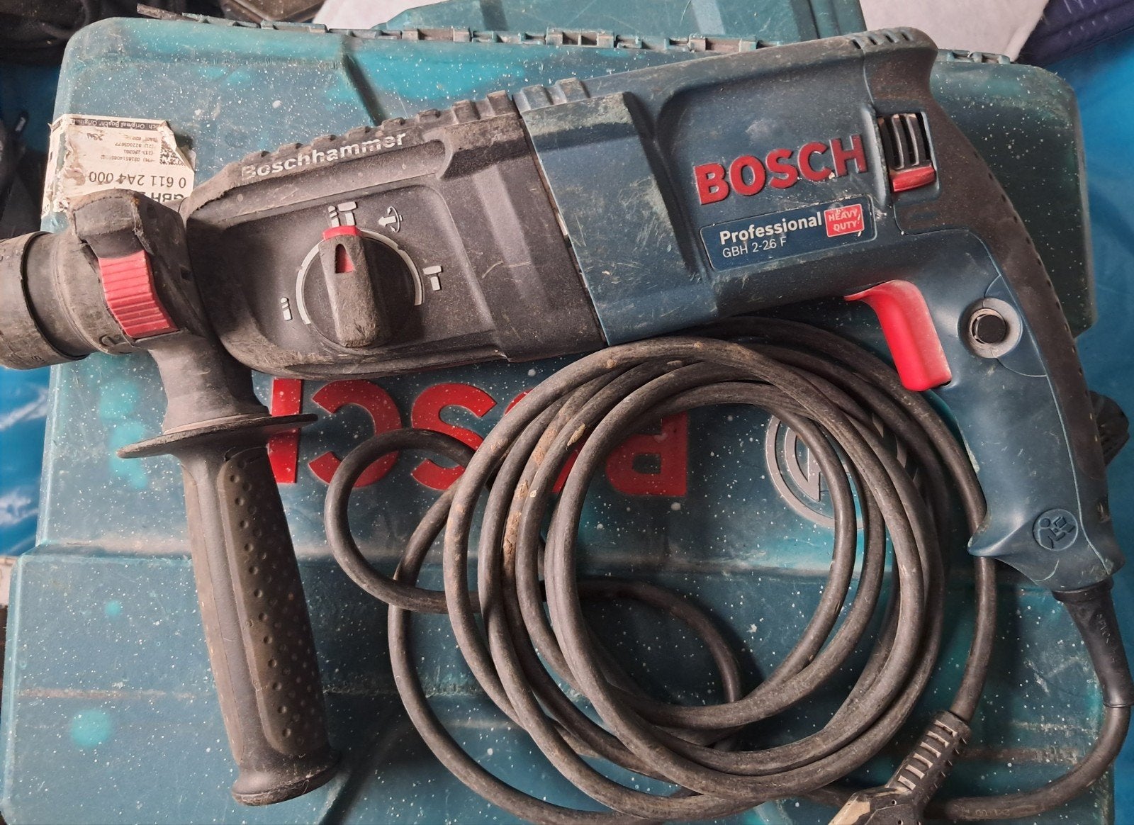 Bosch GBH 2-26 F Boorhamer SDS +, Ophalen of Verzenden, Gebruikt, 600 watt of meer, Boor- en/of Breekhamer