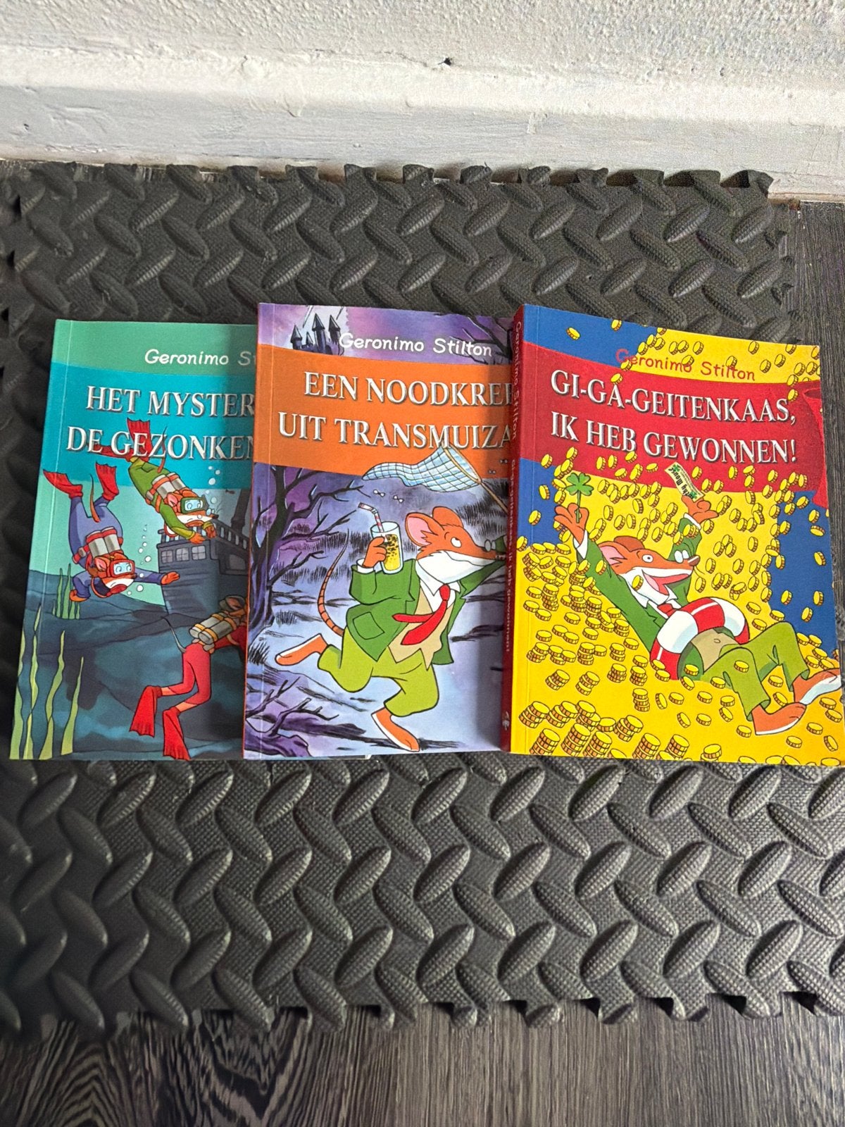 Geronimo Stilton Boekjes - Set van 3, Ophalen of Verzenden, Gelezen, Fictie
