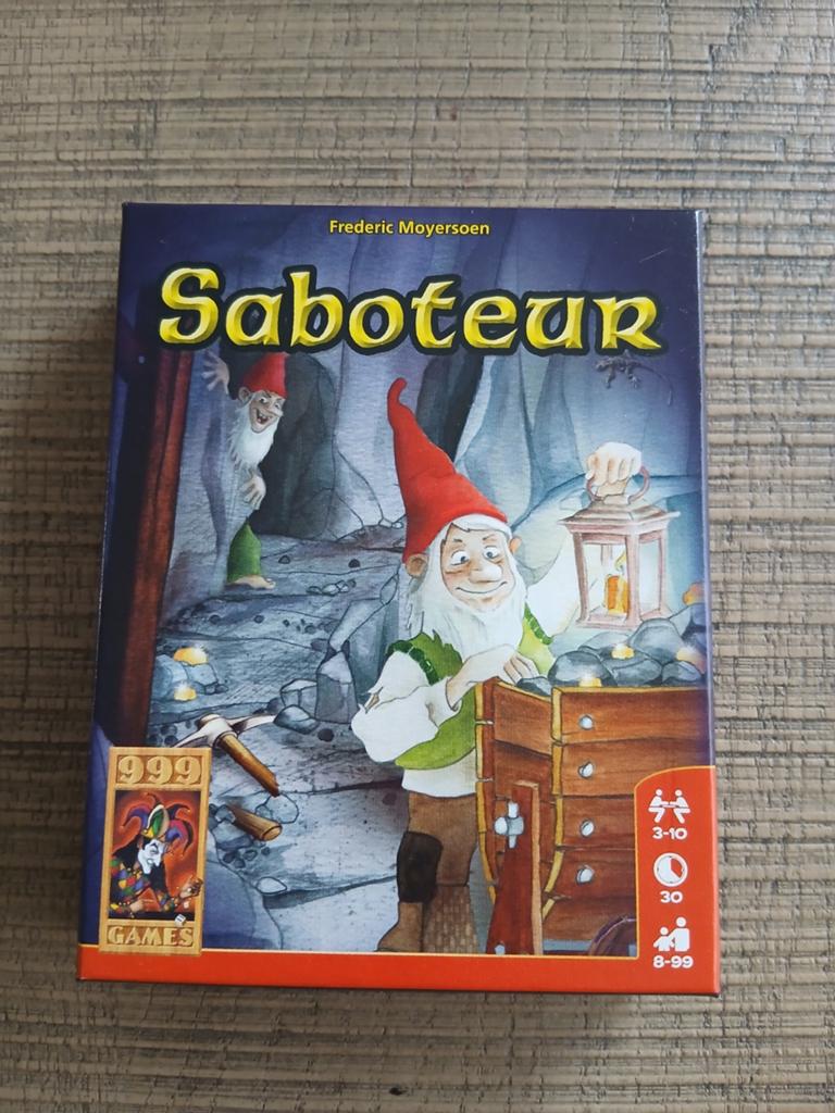 Saboteur Nieuw!, Hobby en Vrije tijd, Gezelschapsspellen | Bordspellen, Ophalen of Verzenden, Nieuw
