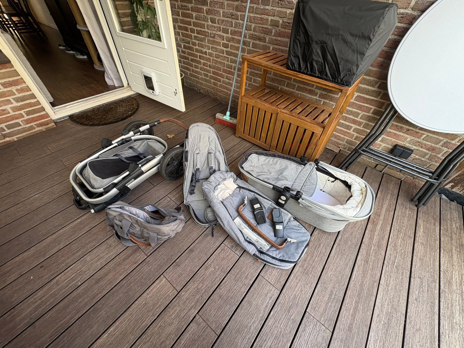 Joolz kinderwagen met slaapzak, zitje en luiertas, Ophalen, Gebruikt, Overige merken