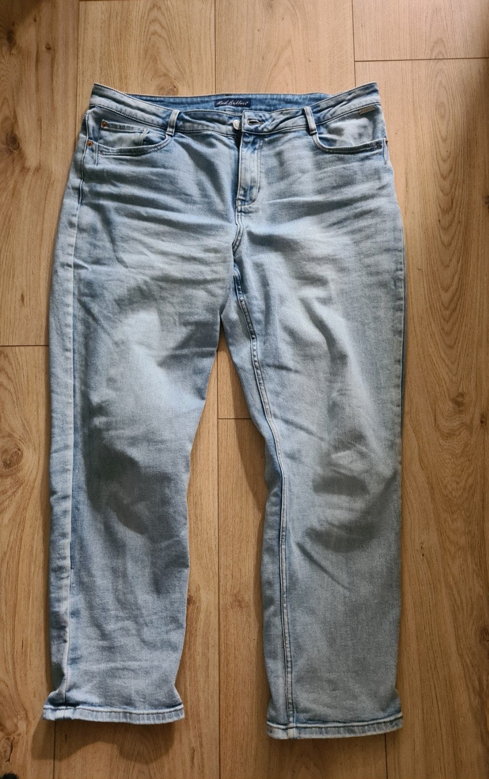Red Button spijkerjeans mt 44 - Zo goed als nieuw, Blauw, Ophalen of Verzenden, Zo goed als nieuw, W33 - W36 (confectie 42/44)