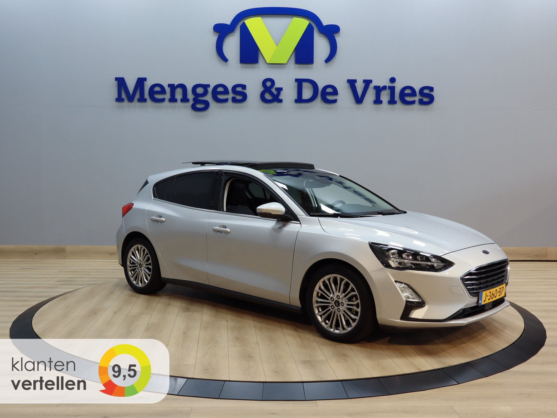 Ford Focus 1.0 EcoBoost Titanium Business Airco ECC | Panora, 12 maanden, Stof, Gebruikt, Origineel Nederlands