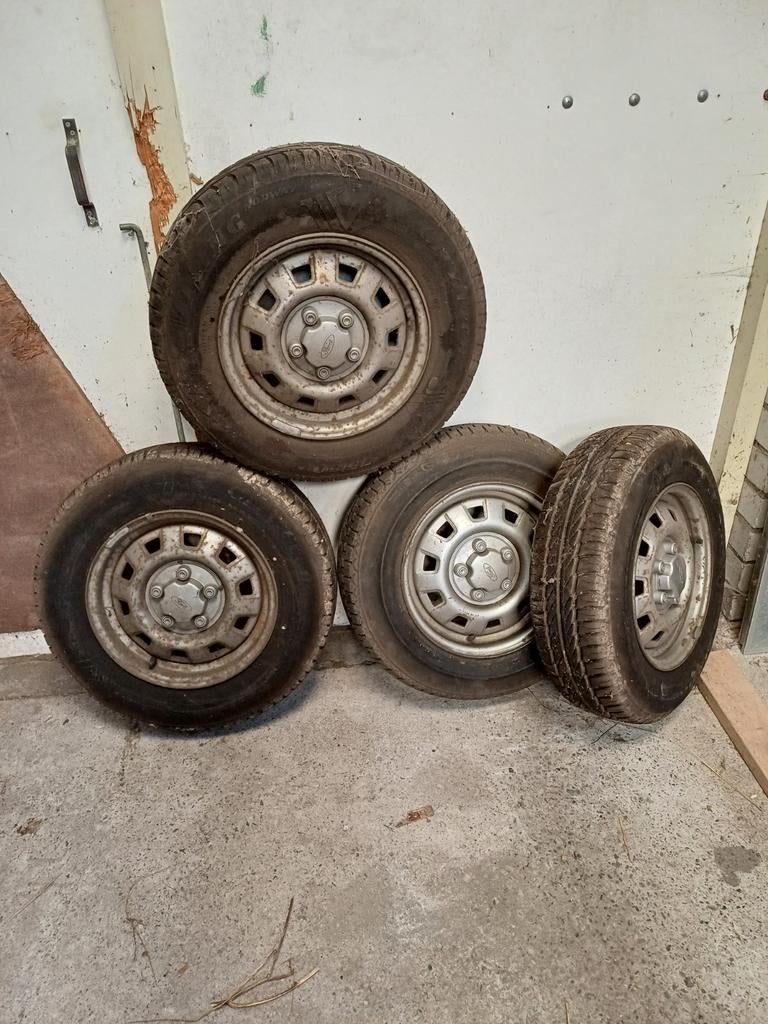 Ford granada originele wielen velgen 14 inch, Ophalen, Gebruikt, Ford