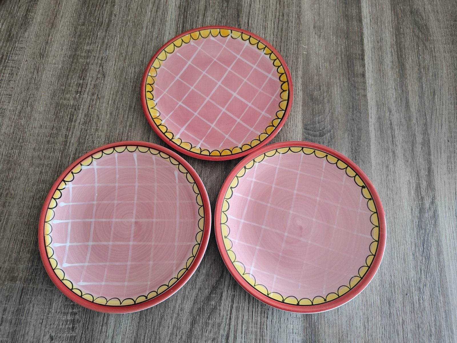 Blond Amsterdam Gebaksbordjes Uni Servies Rose ⌀18cm, Huis en Inrichting, Keuken | Servies, Nieuw, Ophalen of Verzenden, Bord(en)