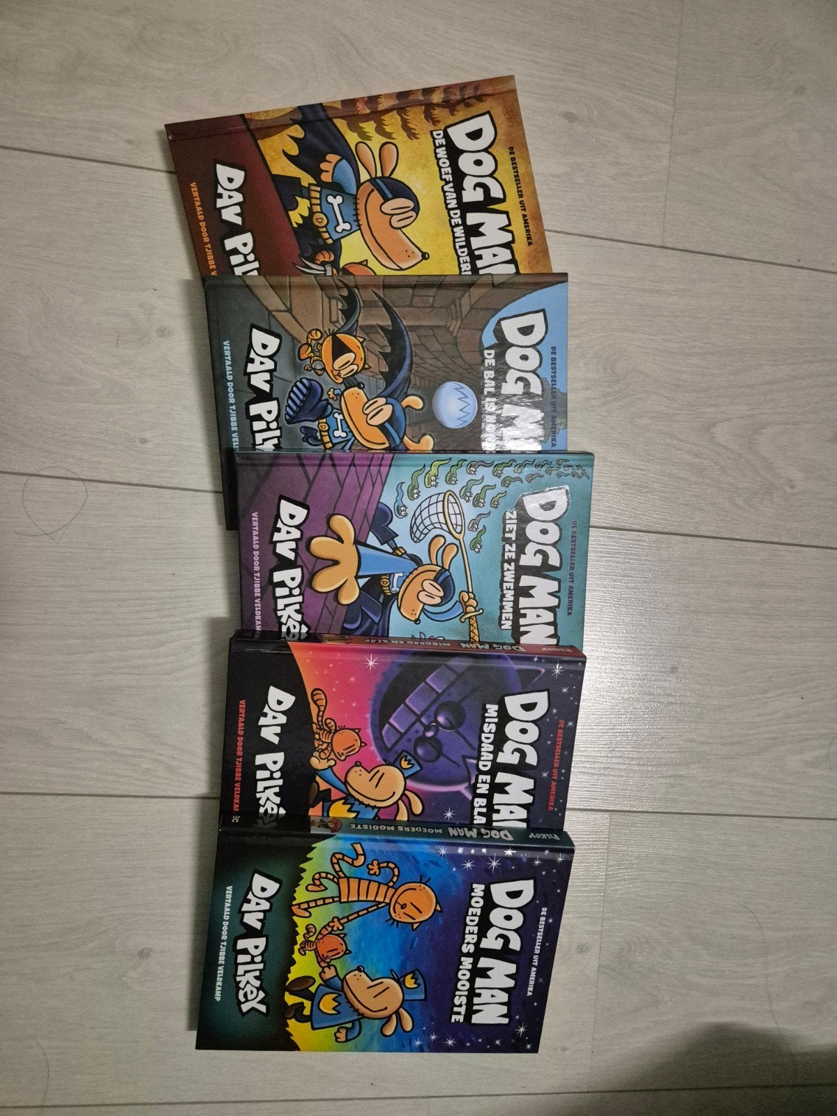 Dog Man stripboeken collectie - 10 delen, Boeken, Meerdere stripboeken, Ophalen of Verzenden, Zo goed als nieuw