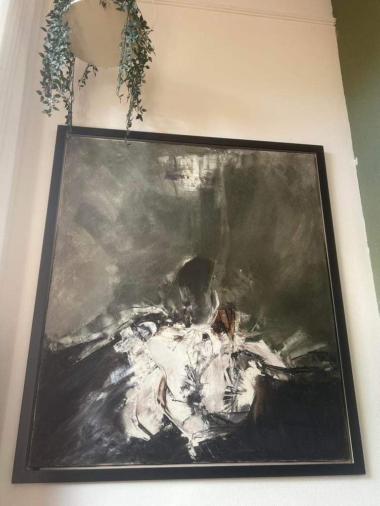 XXL abstract schilderij, Ophalen