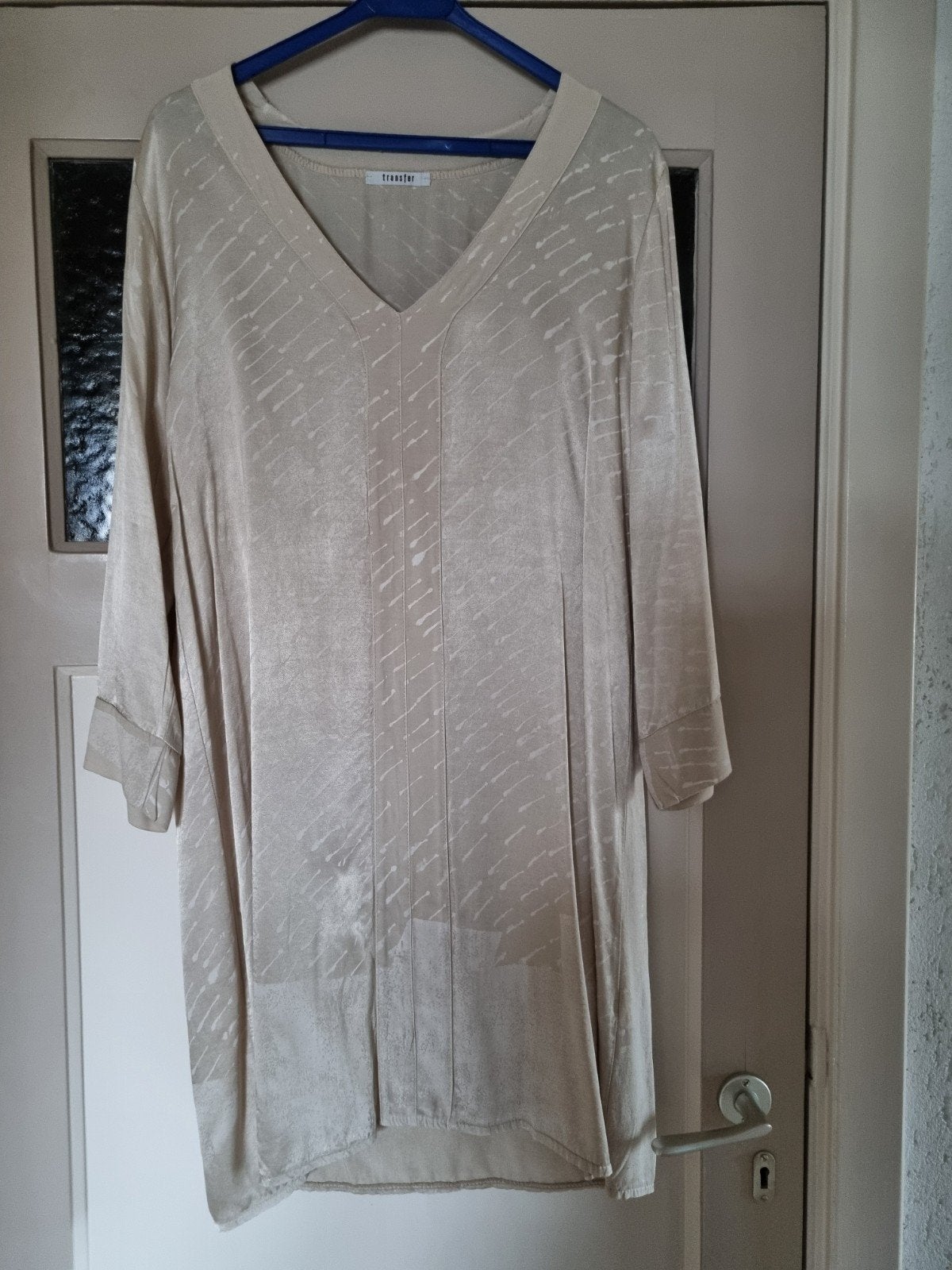 Jurkje/tuniek, Transfer, Beige, Maat 42/44 (L), Ophalen of Verzenden, Knielengte