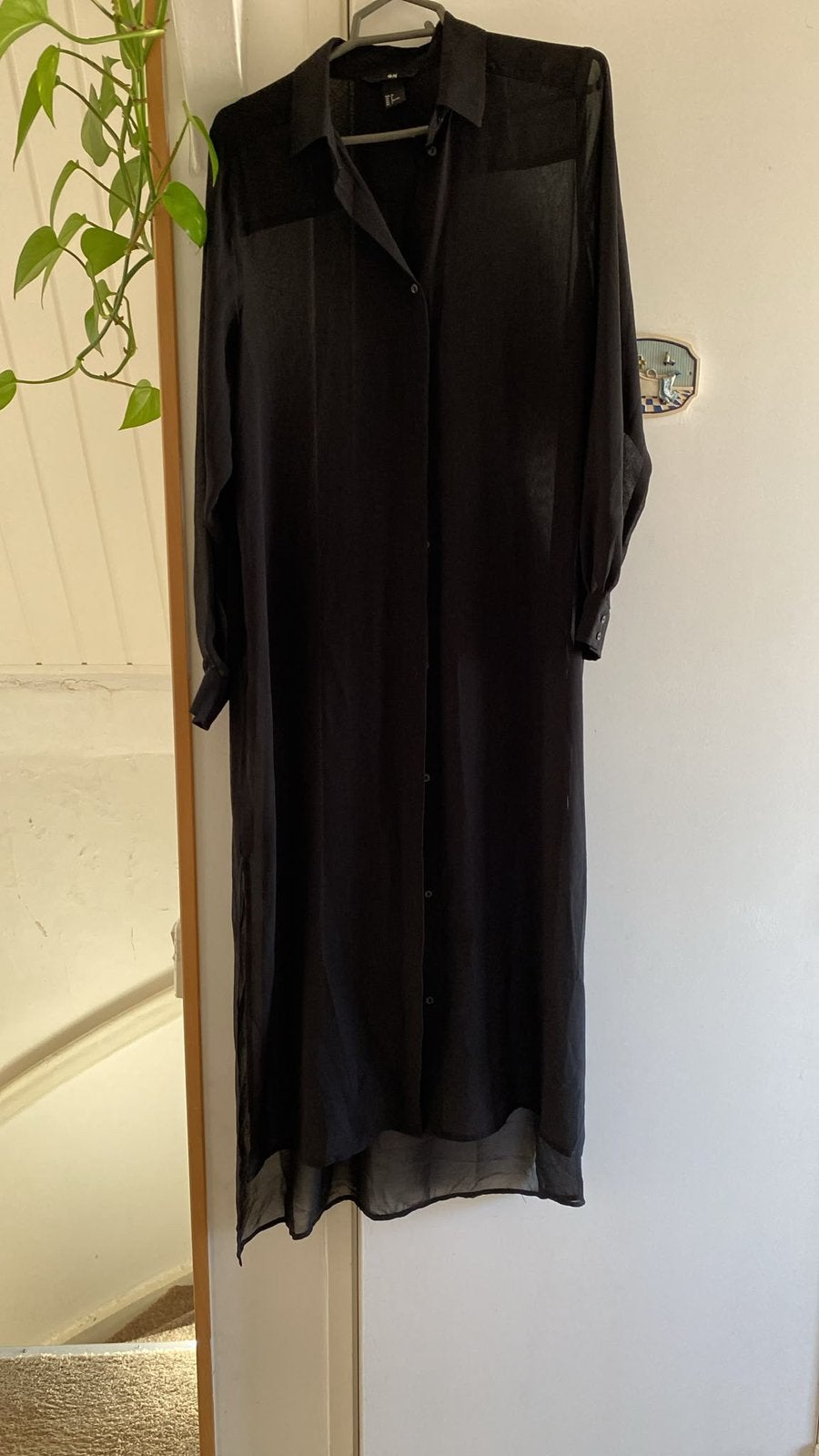 Zwart tuniek jurk h&m maat 36, Kleding | Dames, Ophalen of Verzenden, Zo goed als nieuw, Maat 36 (S), Zwart