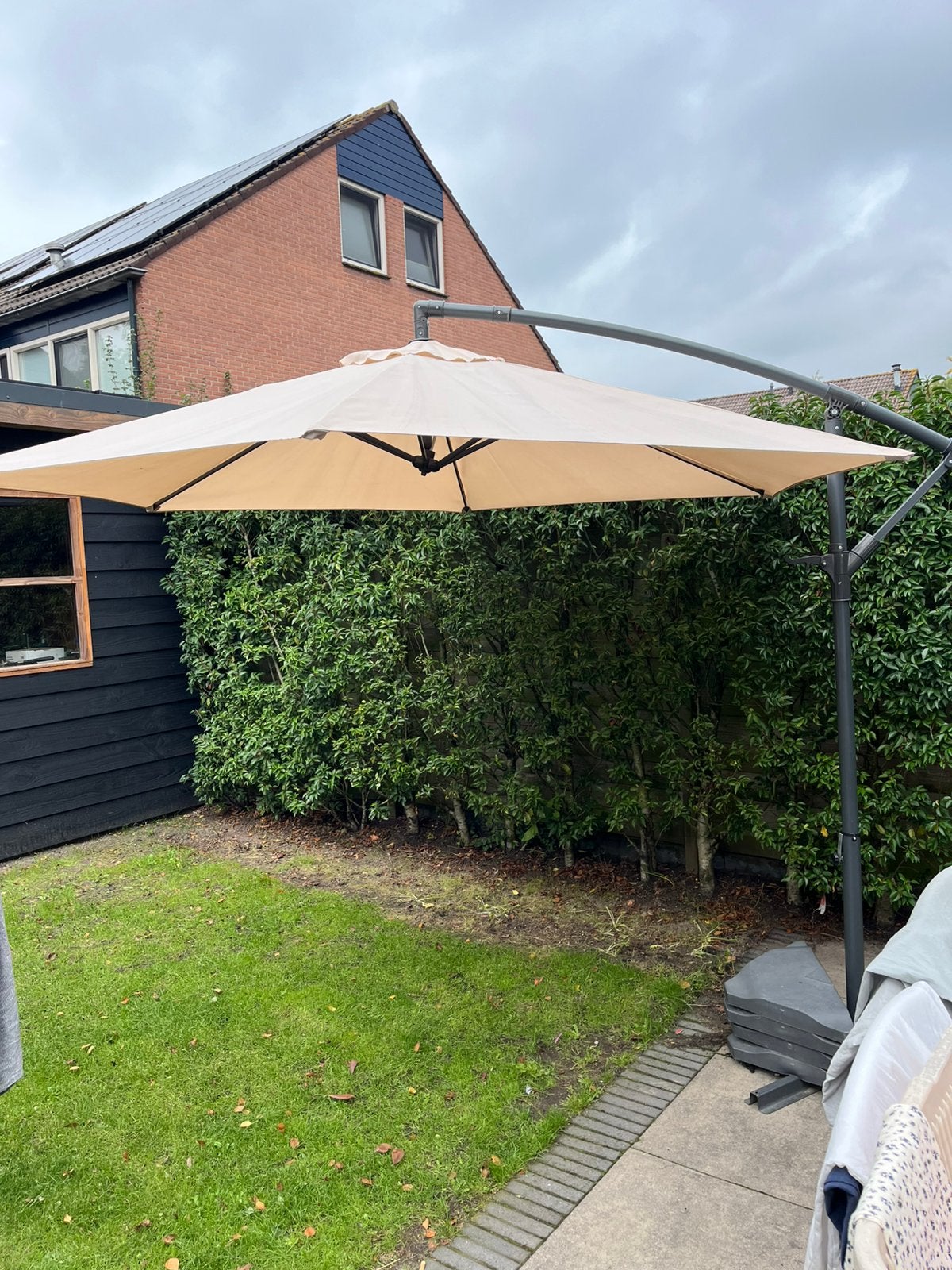 Zwevende parasol