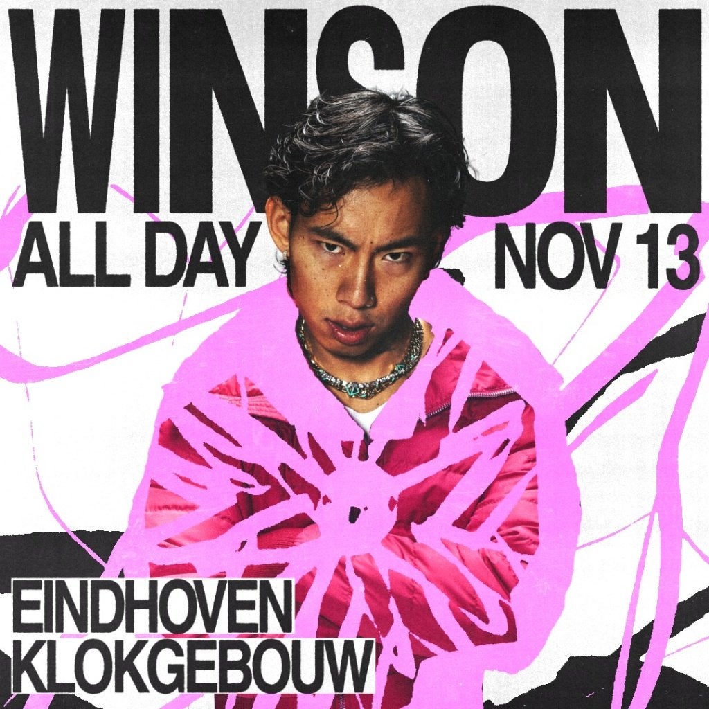 Winson All Day Long Klokgebouw Eindhoven 13 nov Tickets, Twee personen, November
