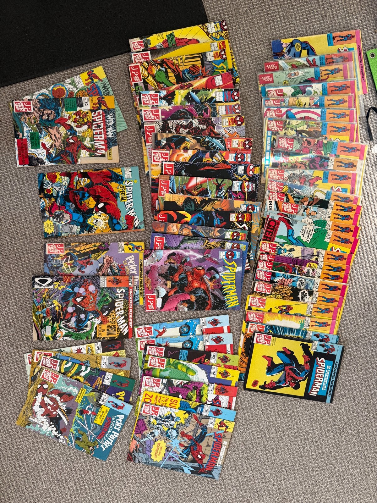Spiderman stripboeken bundel jaren '80 & '90 (gelezen), Boeken, Stripboeken, Meerdere stripboeken, Ophalen of Verzenden, Gelezen