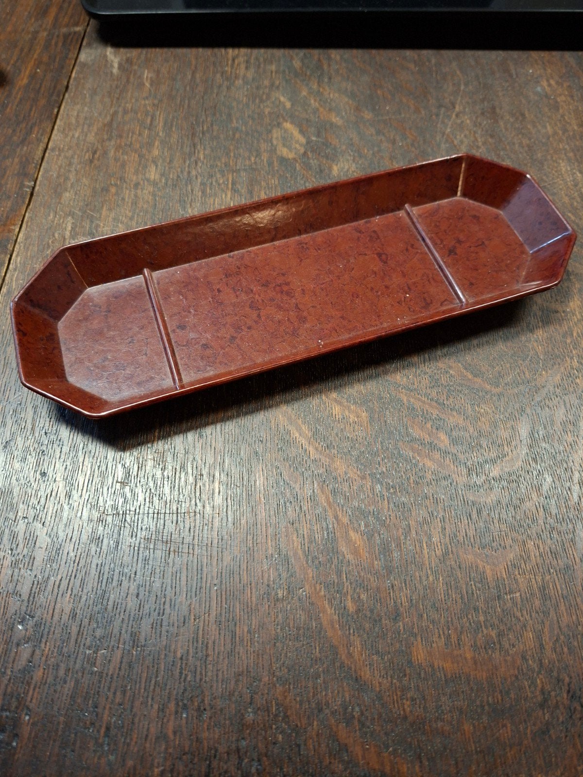 Zeldzaam Duits Bakelieten Pennenbakje met HFK - 24cm, Ophalen of Verzenden