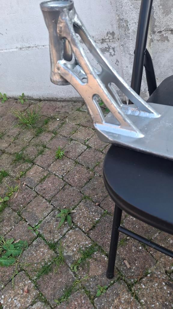 Step deck zonder griptape, verder in goede staat, Ophalen of Verzenden, Gebruikt, Overige typen, Hoi
