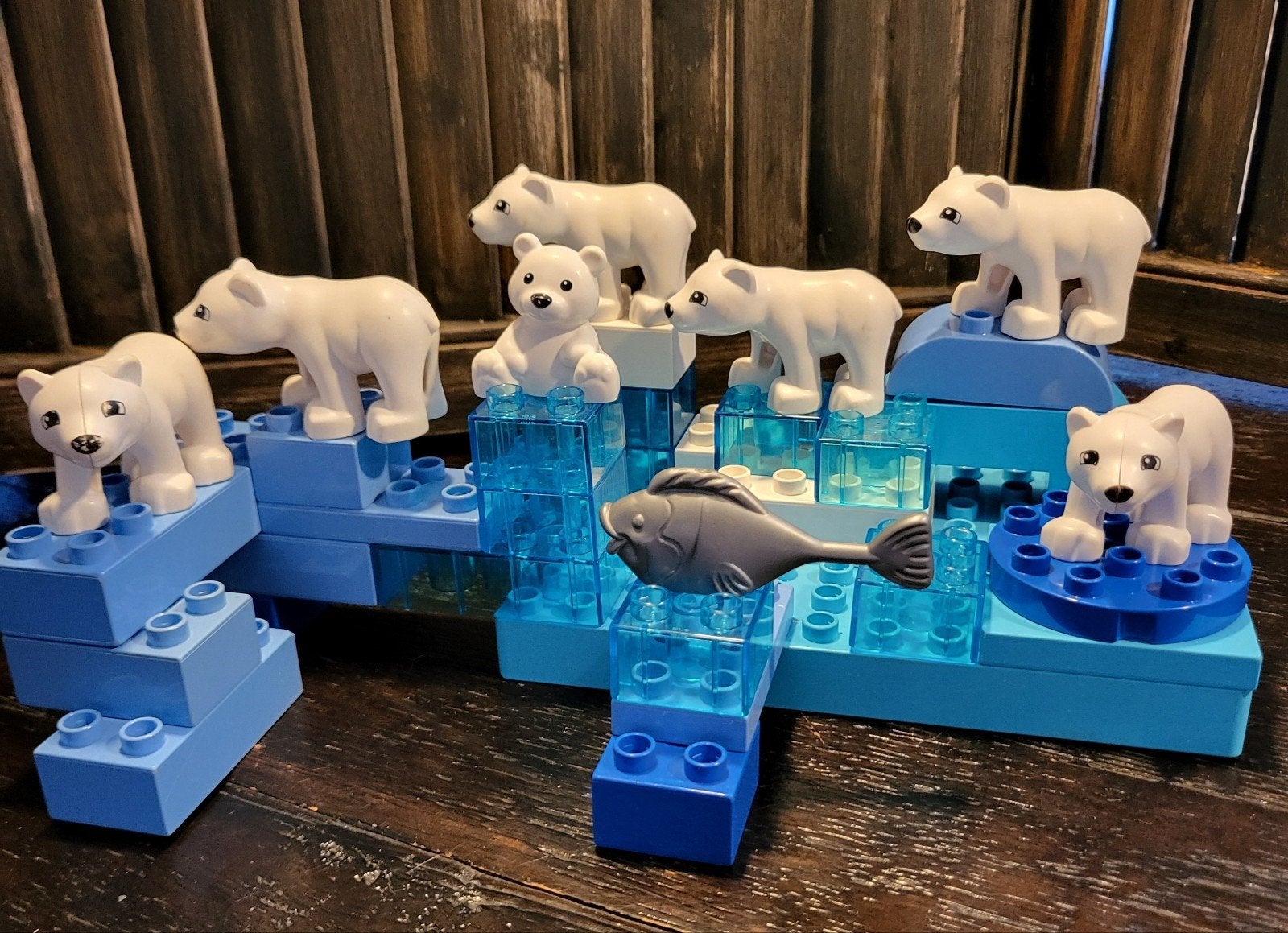 Lego duplo grote ijsberen rots, Ophalen of Verzenden