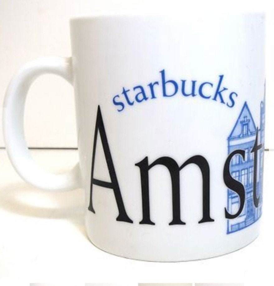 Starbucks mok Amsterdam, Verzenden, Nieuw, Porselein, Kop en/of schotel