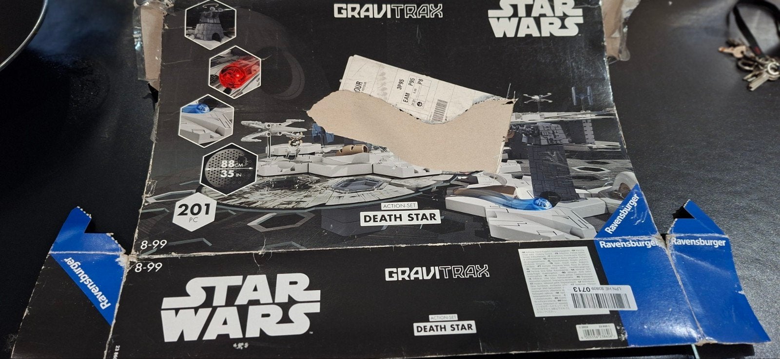 GraviTrax Star Wars Action Set Death Star Ravensburger, Ophalen, Nieuw, Overige merken