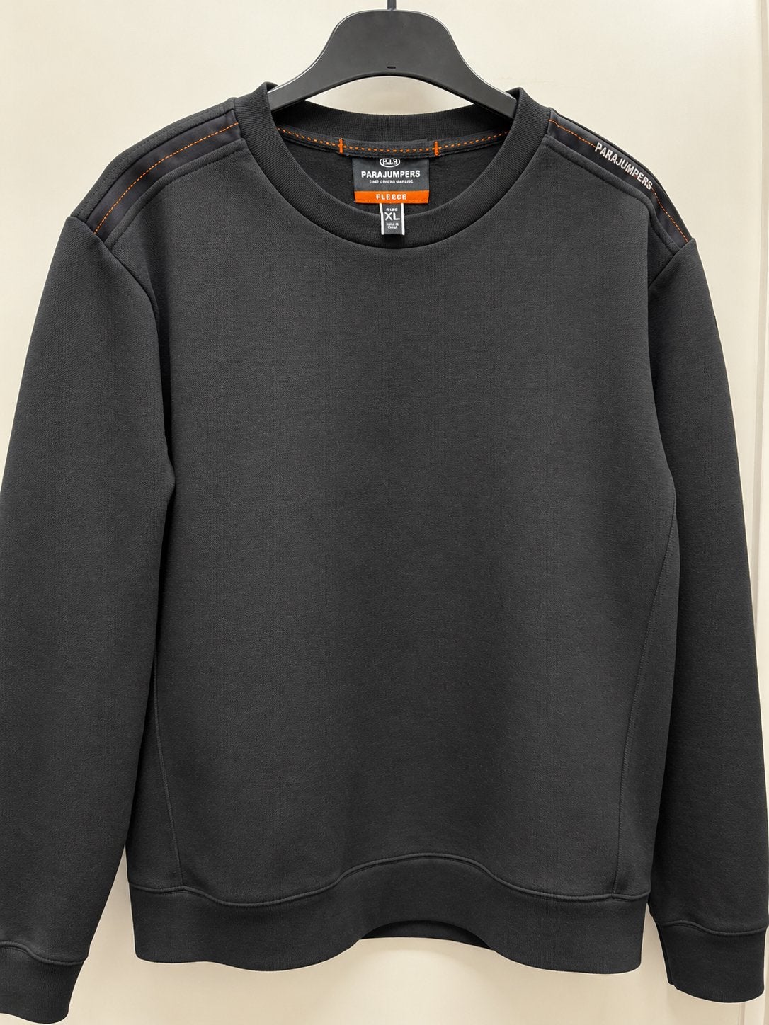 Parajumpers Fleece Trui - Zwart - Maat XL, Ophalen of Verzenden, Nieuw, Maat 56/58 (XL), Zwart