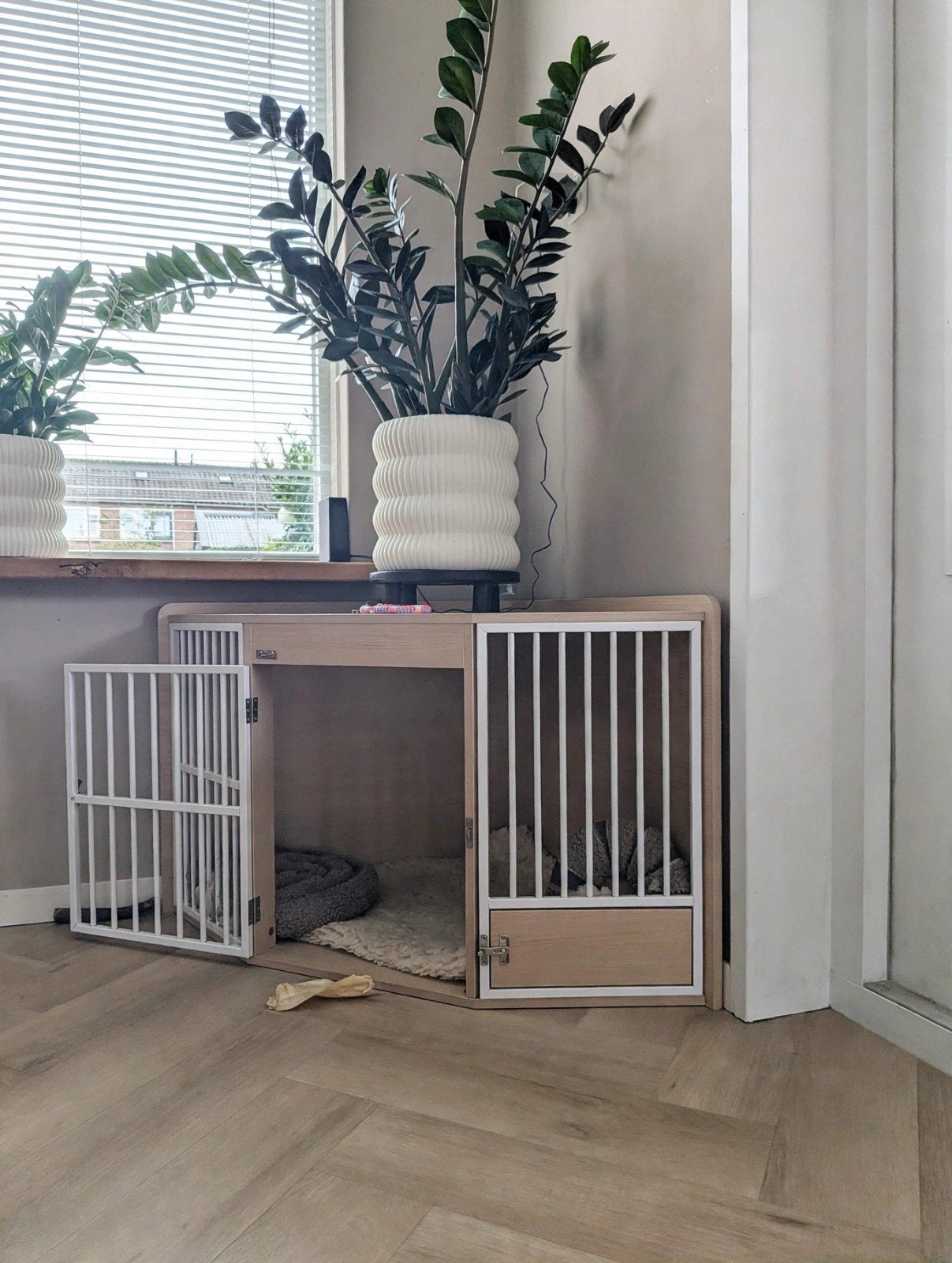 leuke hoek bench, Dieren en Toebehoren, Ophalen, Zo goed als nieuw, Minder dan 75 cm, Minder dan 65 cm