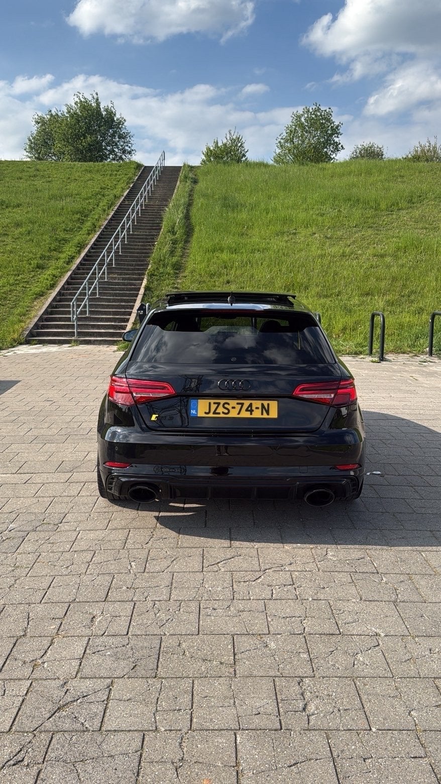 Audi RS3 2.5 270KW Sportback 2020 Zwart, Automaat, RS3, 1505 kg, Zwart