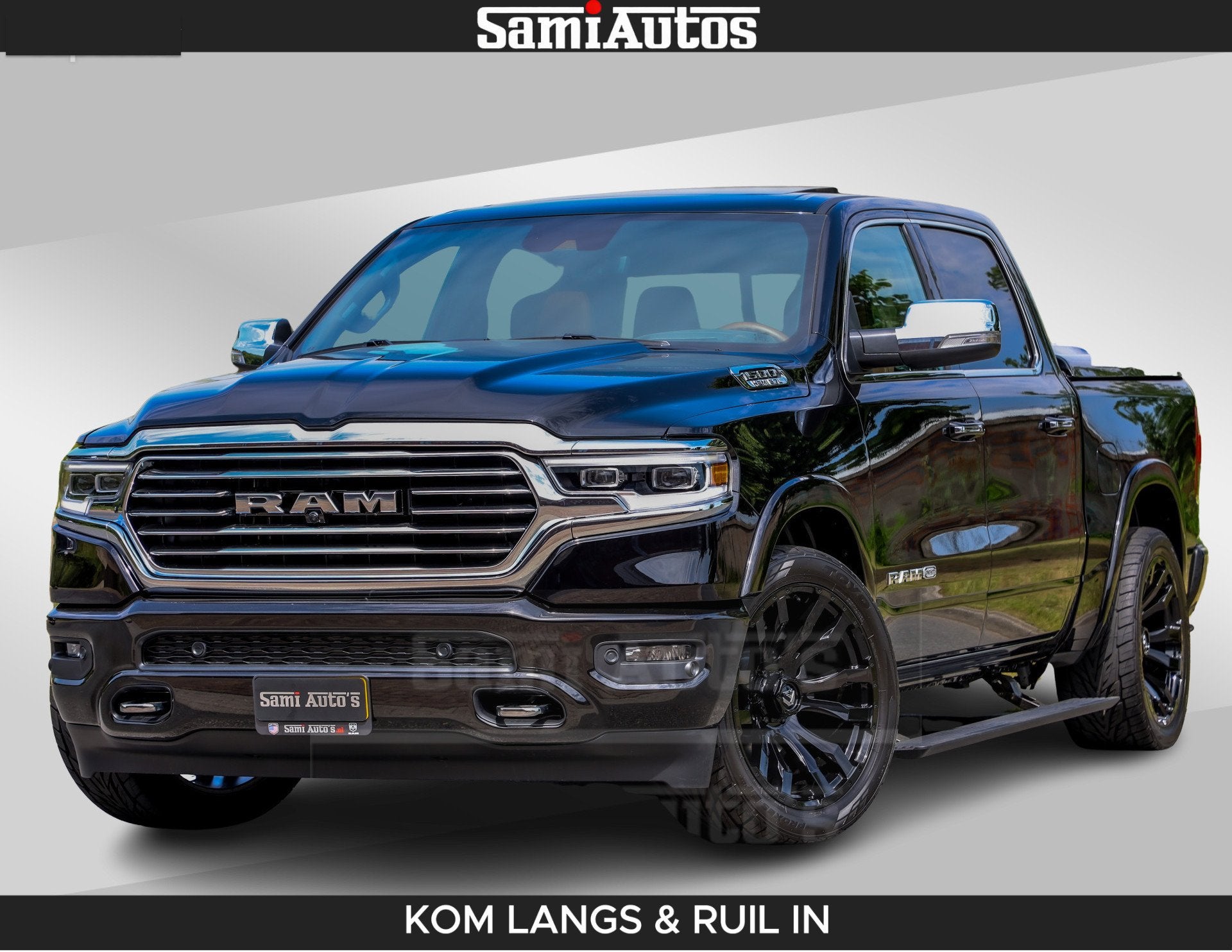 Dodge Ram LONGHORN BRUIN LEDER 5,7L V8 HEMI | VIRTUAL | HEAD, Automaat, Gebruikt, 5654 cc, Met garantie (alle)