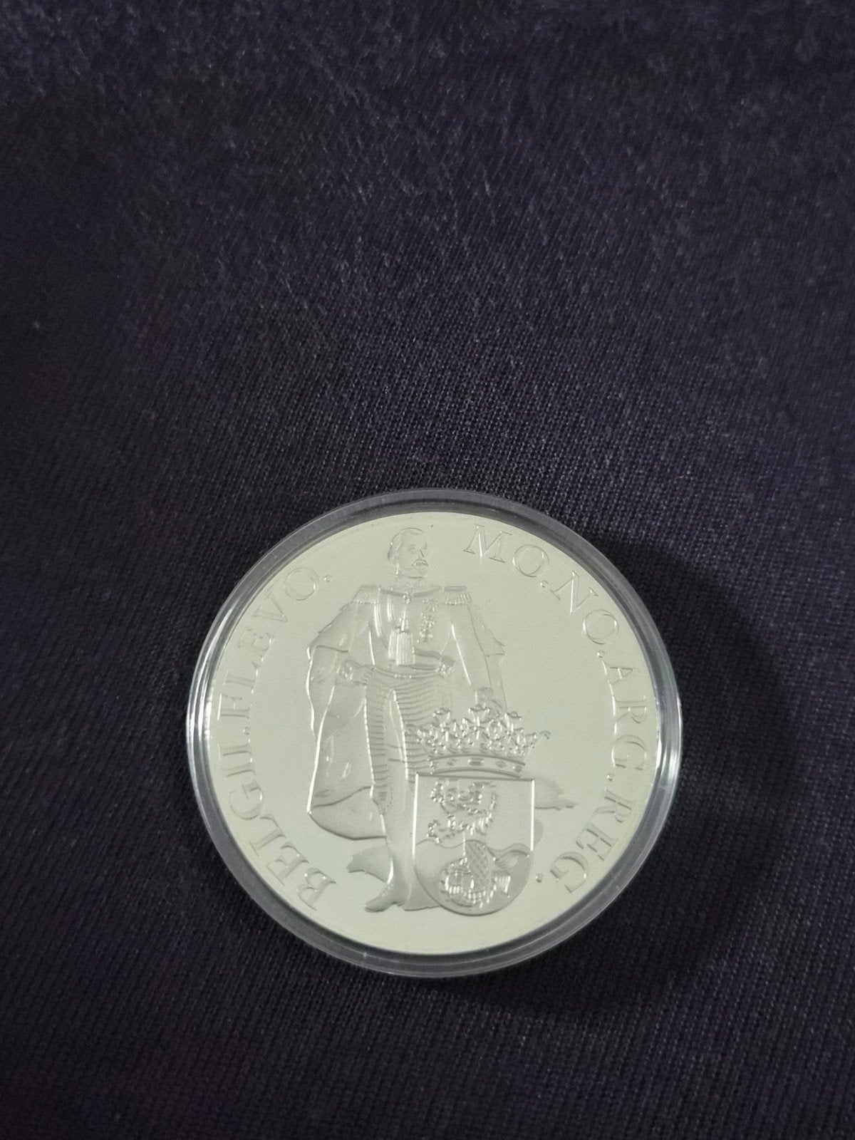 Zilveren Dukaat Flevoland 2019 - Willem III Proof, Postzegels en Munten, Ophalen, Koning Willem III, Zilver, Overige waardes