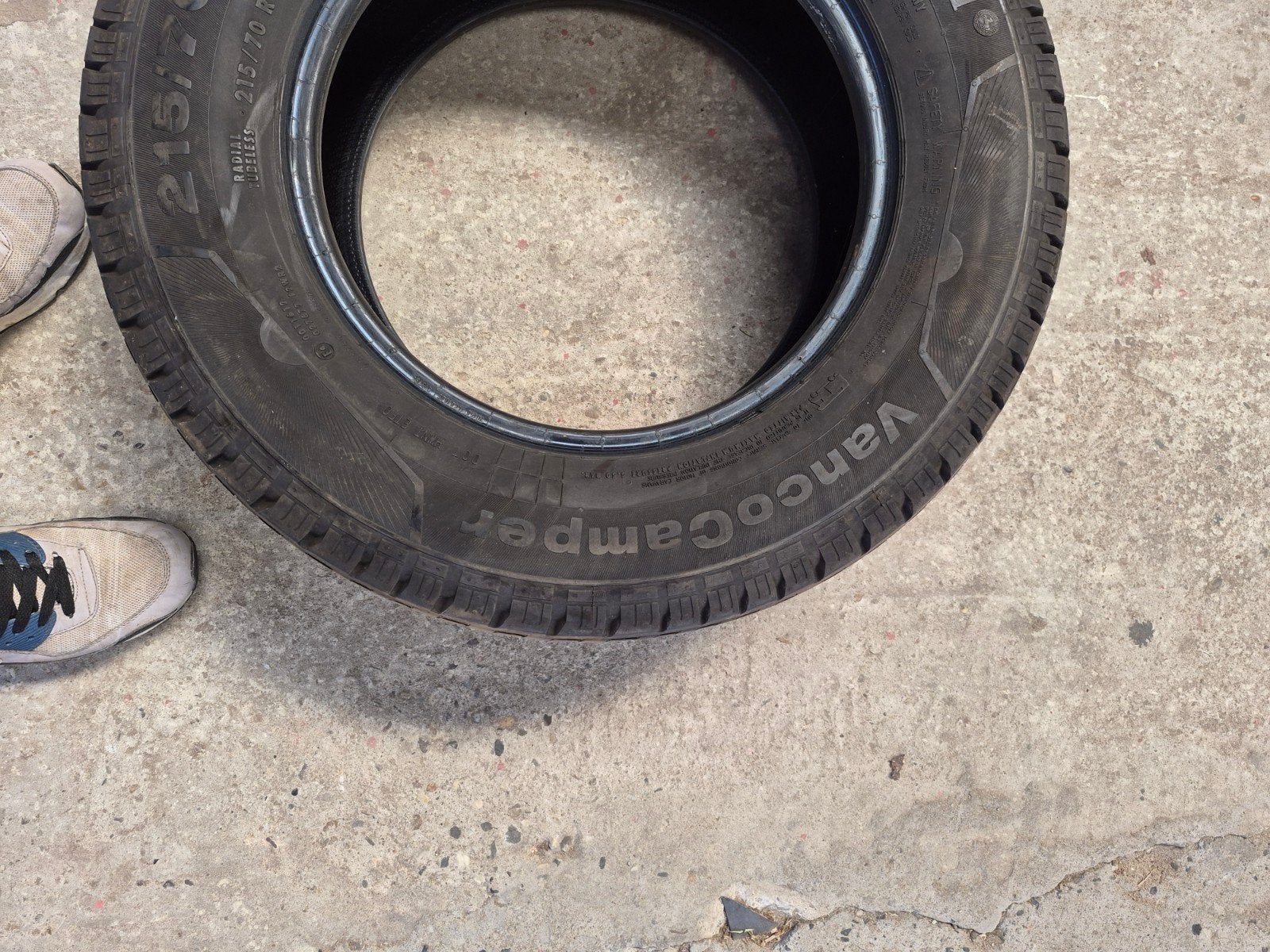 Continental VancoCamper 215/70 R15 CP banden, Auto-onderdelen, Banden en Velgen, Ophalen, 15 inch, All Season, Band(en)