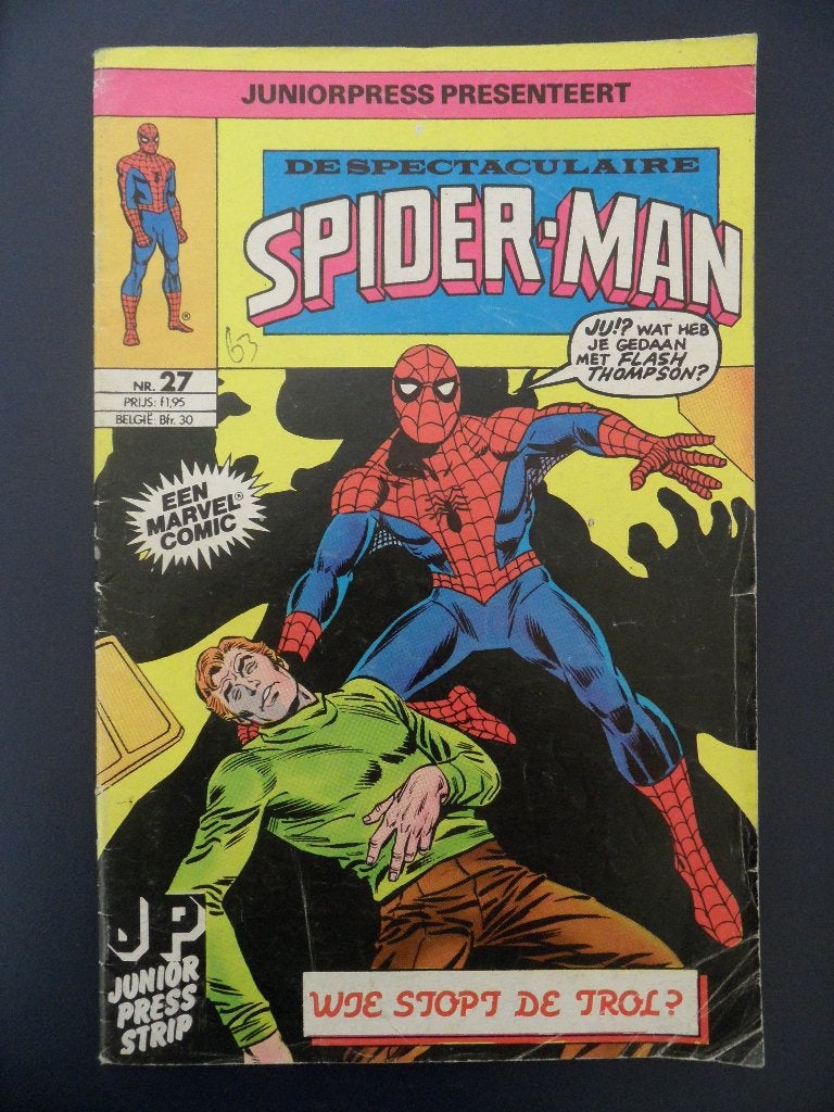 De Spectaculaire Spider-man. 4 X, Eén stripboek, Ophalen of Verzenden, Gelezen