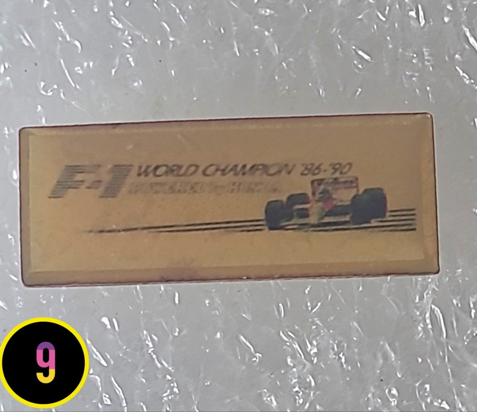 F1 World Champion '86-'90 Pin - Ayrton Senna, Verzamelen, Verzenden