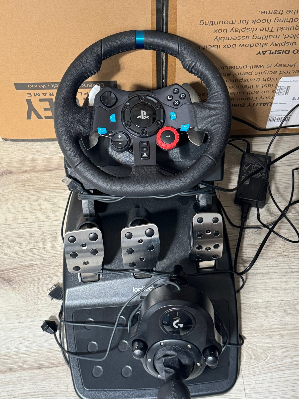 Logitech G29 Driving Force racestuur met pedalen en shifter, Spelcomputers en Games, Spelcomputers | Sony PlayStation Consoles | Accessoires