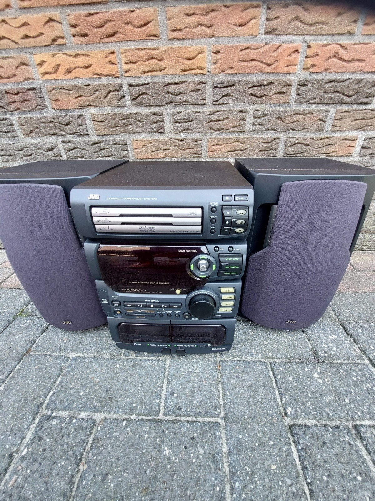 JVC Audio Installatie, Audio, Tv en Foto, Stereo-sets, Ophalen of Verzenden, Gebruikt, Tuner of Radio, JVC