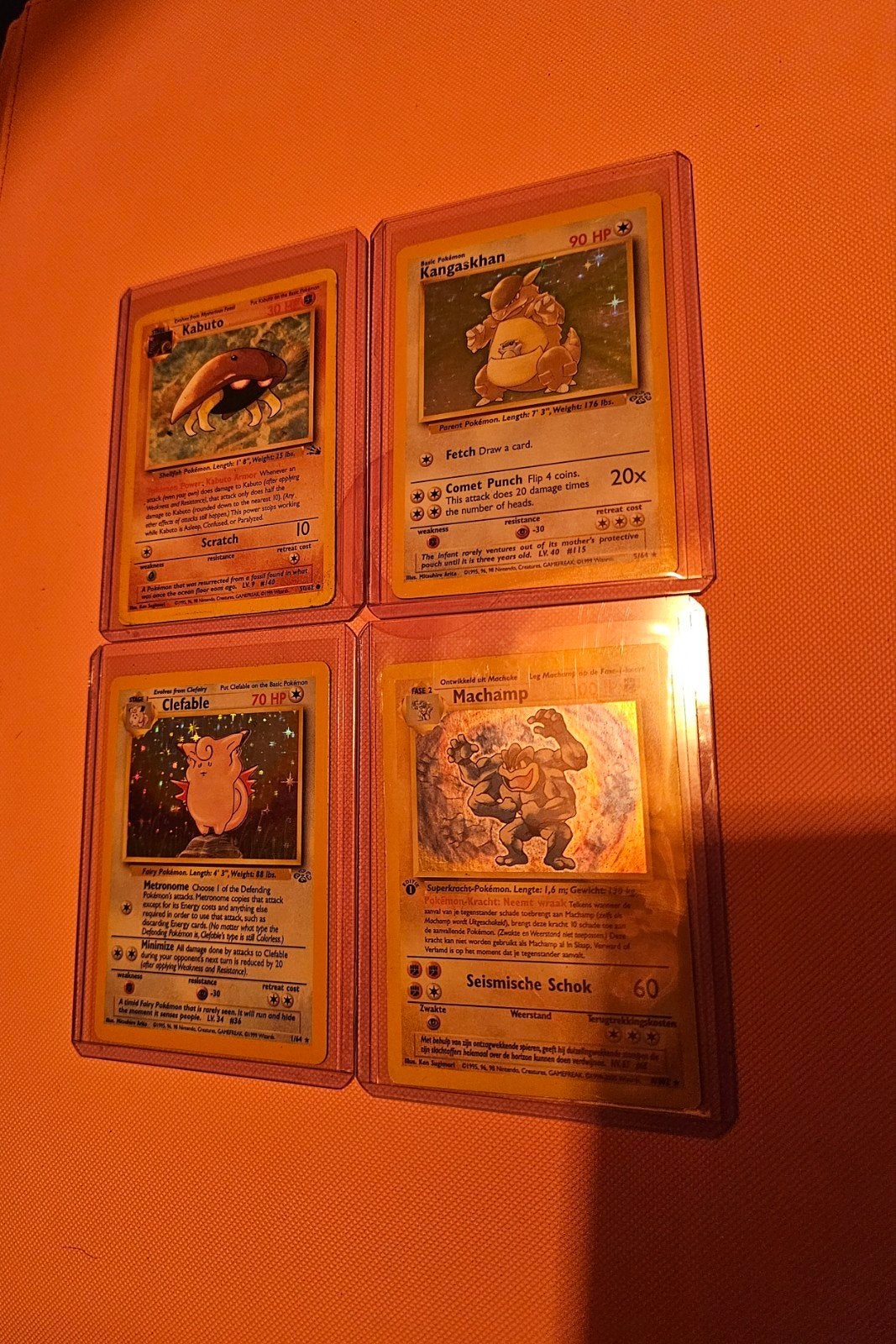 Pokémon verzameling Vintage 216 inclusief 1ste editions, Verzenden, Gebruikt, Meerdere kaarten