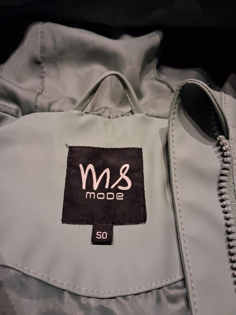 Zgan  damesjas regenjas winddicht maat 50 MS mode, Ophalen of Verzenden, Zo goed als nieuw, Maat 46/48 (XL) of groter, Groen