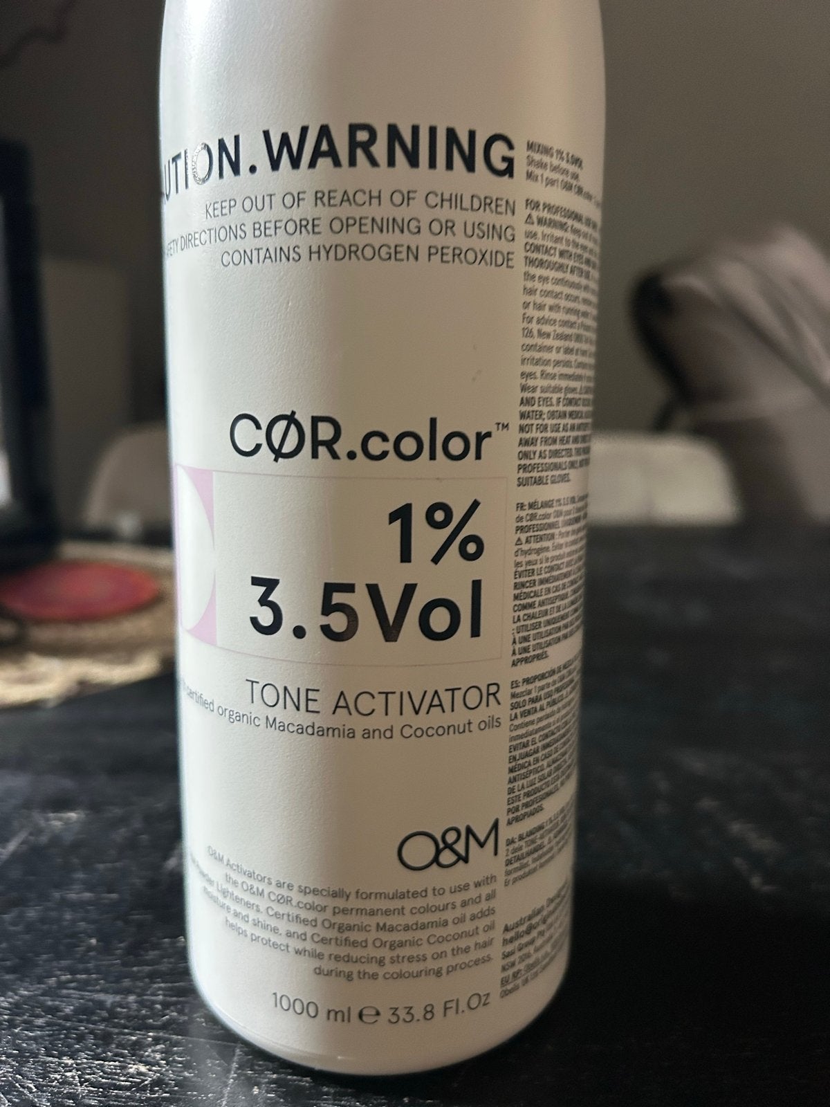 O&M CØR.color Haarverf en Tone Activator, Ophalen of Verzenden, Nieuw, Overige typen