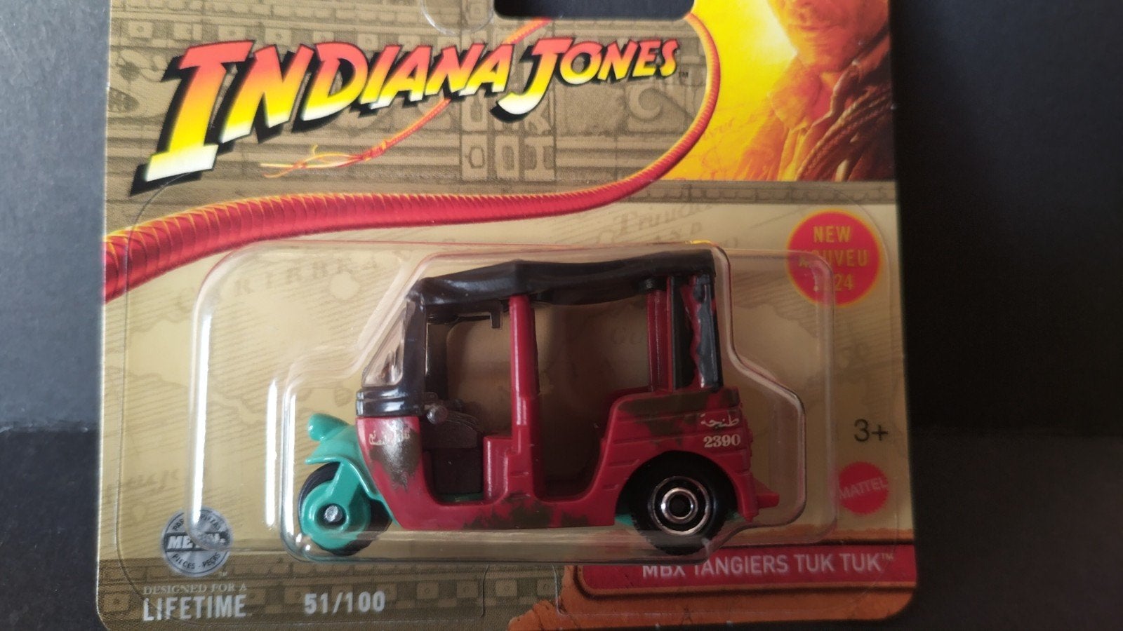 Tuk Tuk Indiana Jones Taxi Matchbox Pol, Auto, Verzenden, ., Nieuw