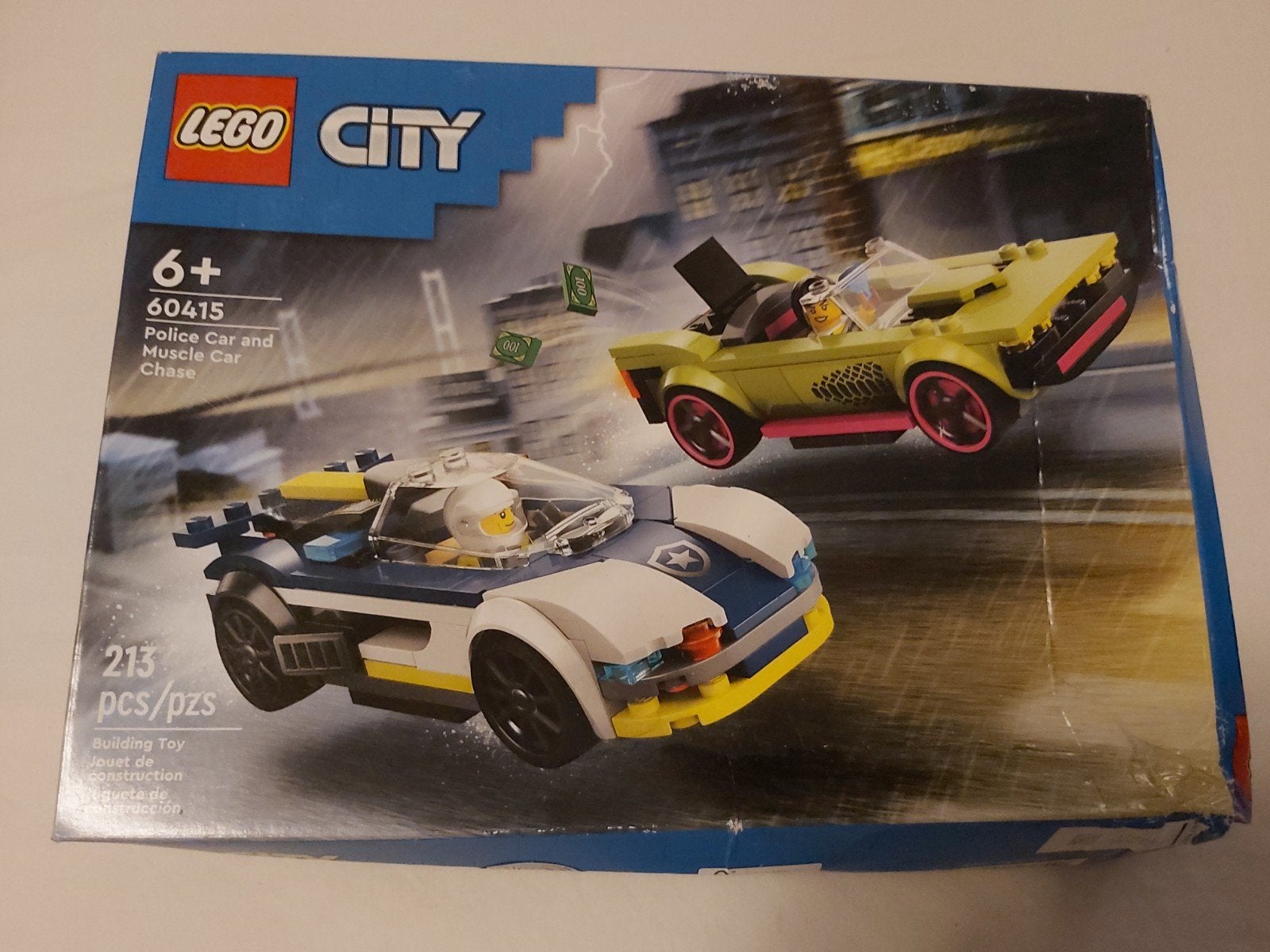 2 sets voor €15,- LEGO Spider-man 76336 & Police car (60415), Ophalen, Nieuw, Overige merken