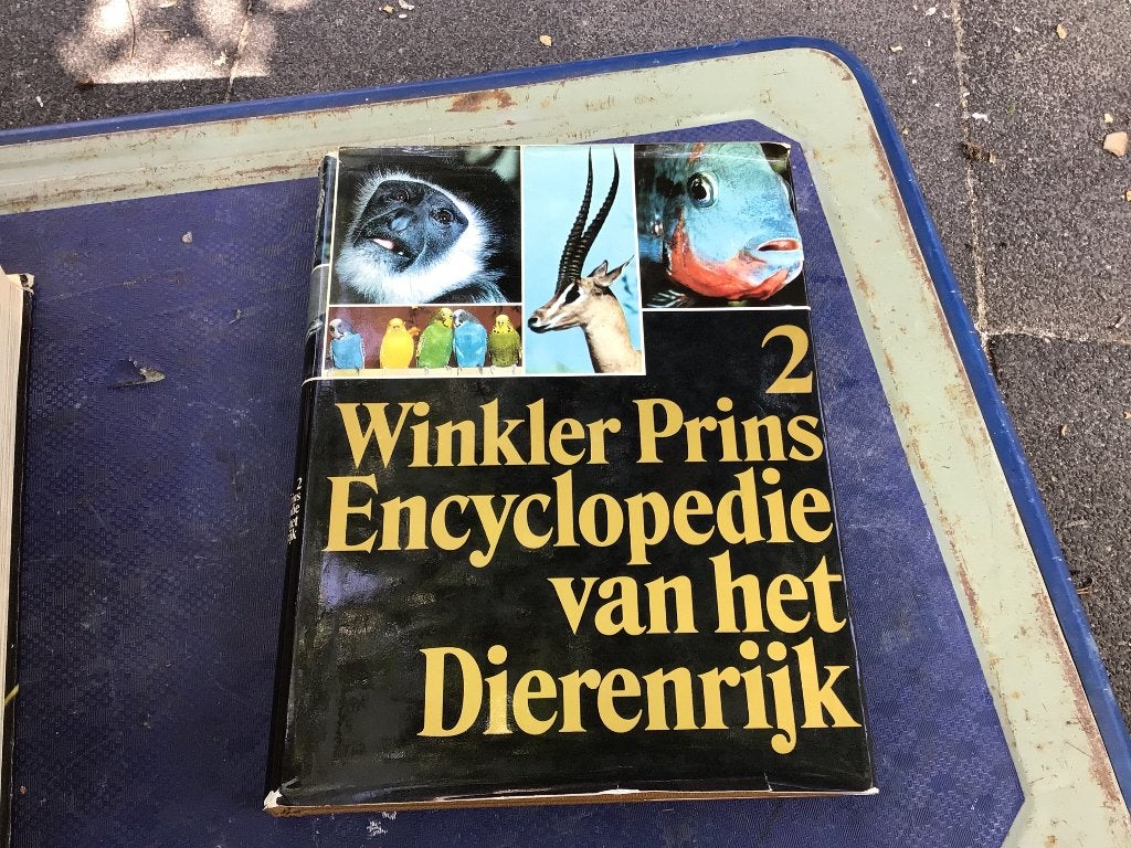 Boek Winkler prins encyclopedie van het dierenrijk., Ophalen, Algemeen
