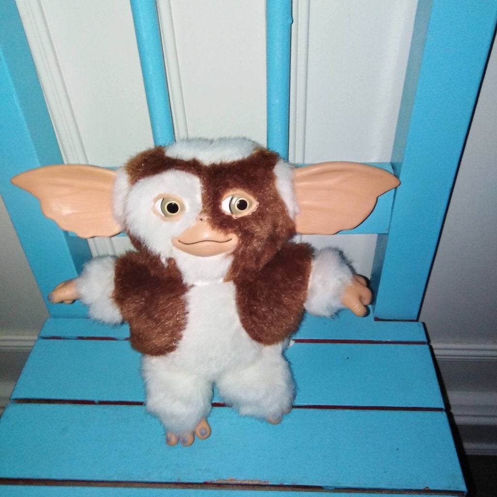 NECA Gremlins 2 Gizmo knuffelpop, Ophalen, Gebruikt, Film, Actiefiguur of Pop