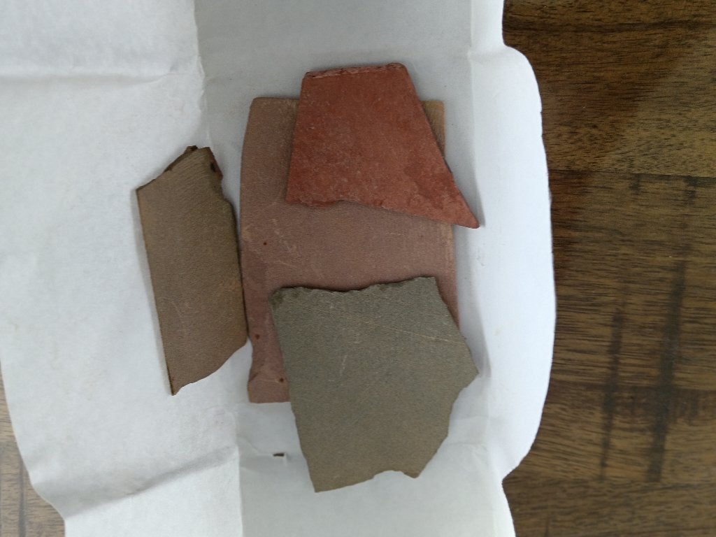 Japanse zwaard polishing stenen Hazuya en Jizuya set 100 gr., Verzenden, Overige soorten, Azië, Zwaard of Sabel