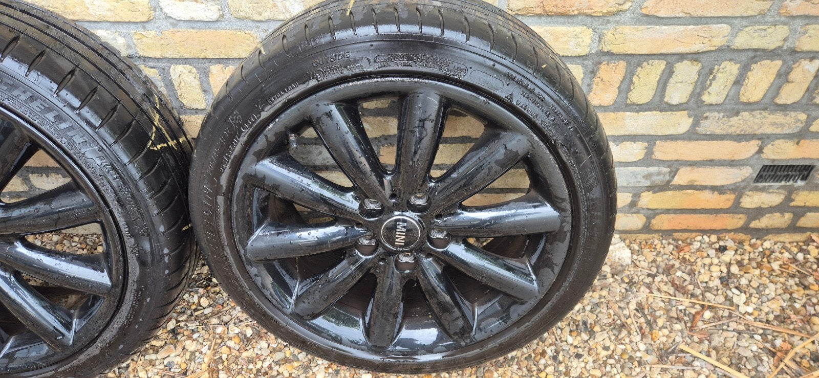 Mini F55 / F56 /F57 17" Velgen + Michelin Pilot Sport 4, Gebruikt, Velg(en), 17 inch, Personenwagen