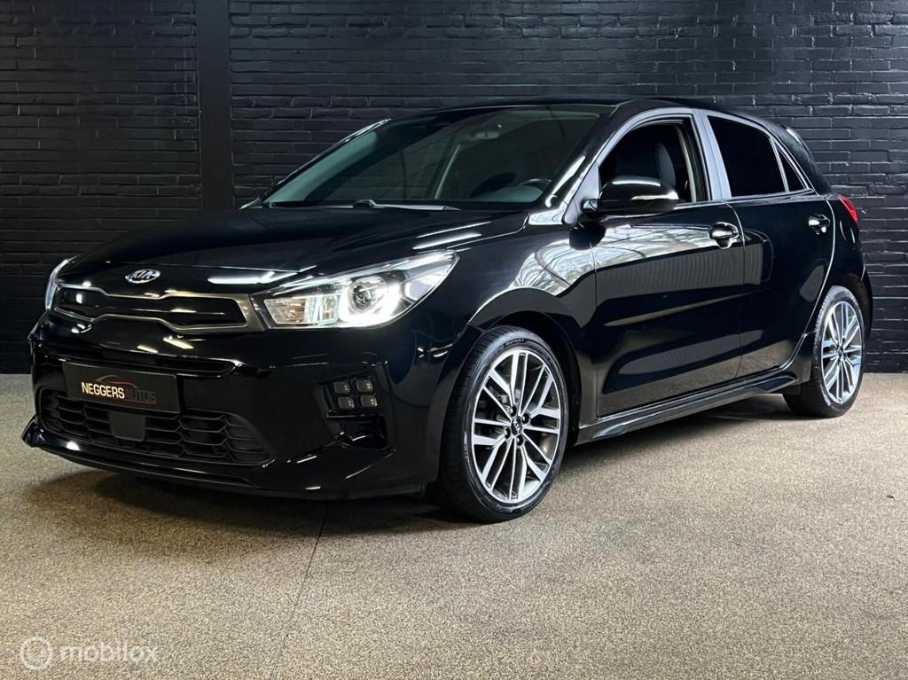 Kia Rio GT-Line 1.0 T-GDI *1e EIGENAAR* *DEALERONDERHOUDEN*, Voorwielaandrijving, Gebruikt, Overige carrosserieën, Zwart