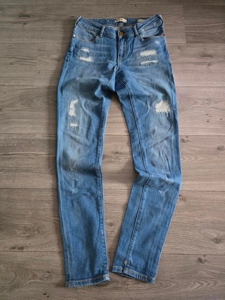 Blauw broek Scotch & Soda, maat 164 (PW6), Ophalen of Verzenden, Zo goed als nieuw, Jongen, Broek