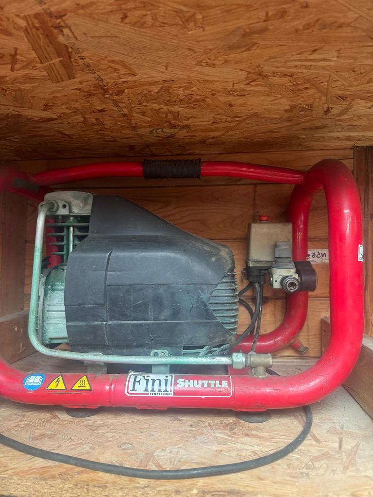 Compressor, Ophalen, Gebruikt, 10 bar of meer, Minder dan 200 liter/min