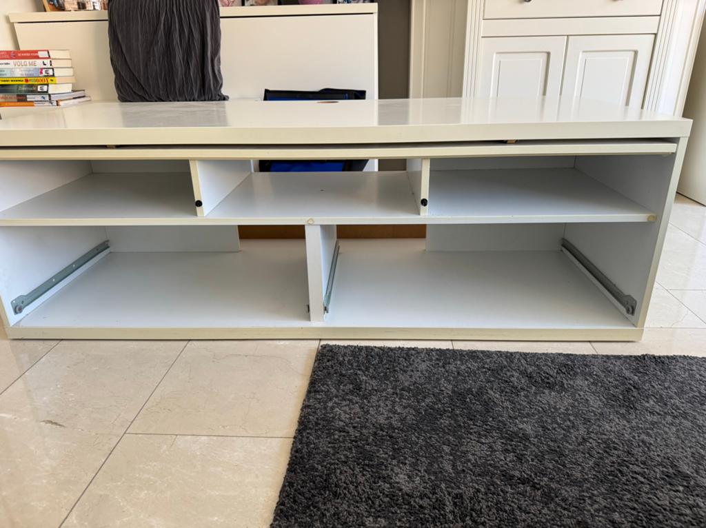 Te koop TV-meubel, Ophalen, Gebruikt, 100 tot 150 cm, Minder dan 100 cm