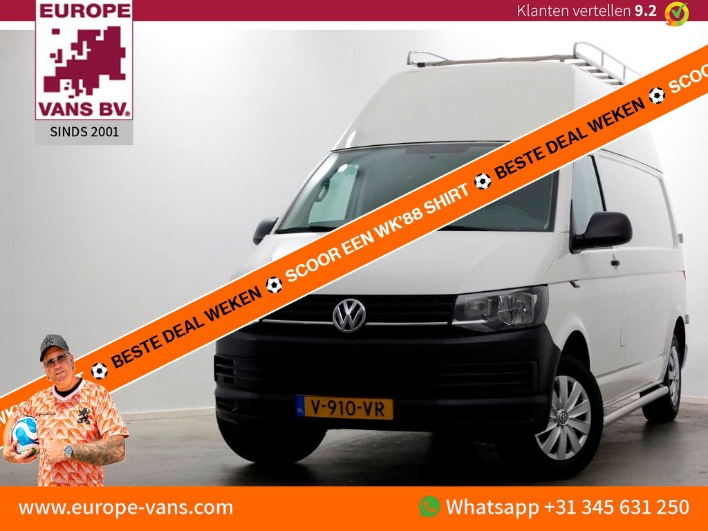 Volkswagen Transporter 2.0 TSI 150pk Benzine L2H3 Airco/Came, Voorwielaandrijving, 1869 kg, Gebruikt, Euro 6