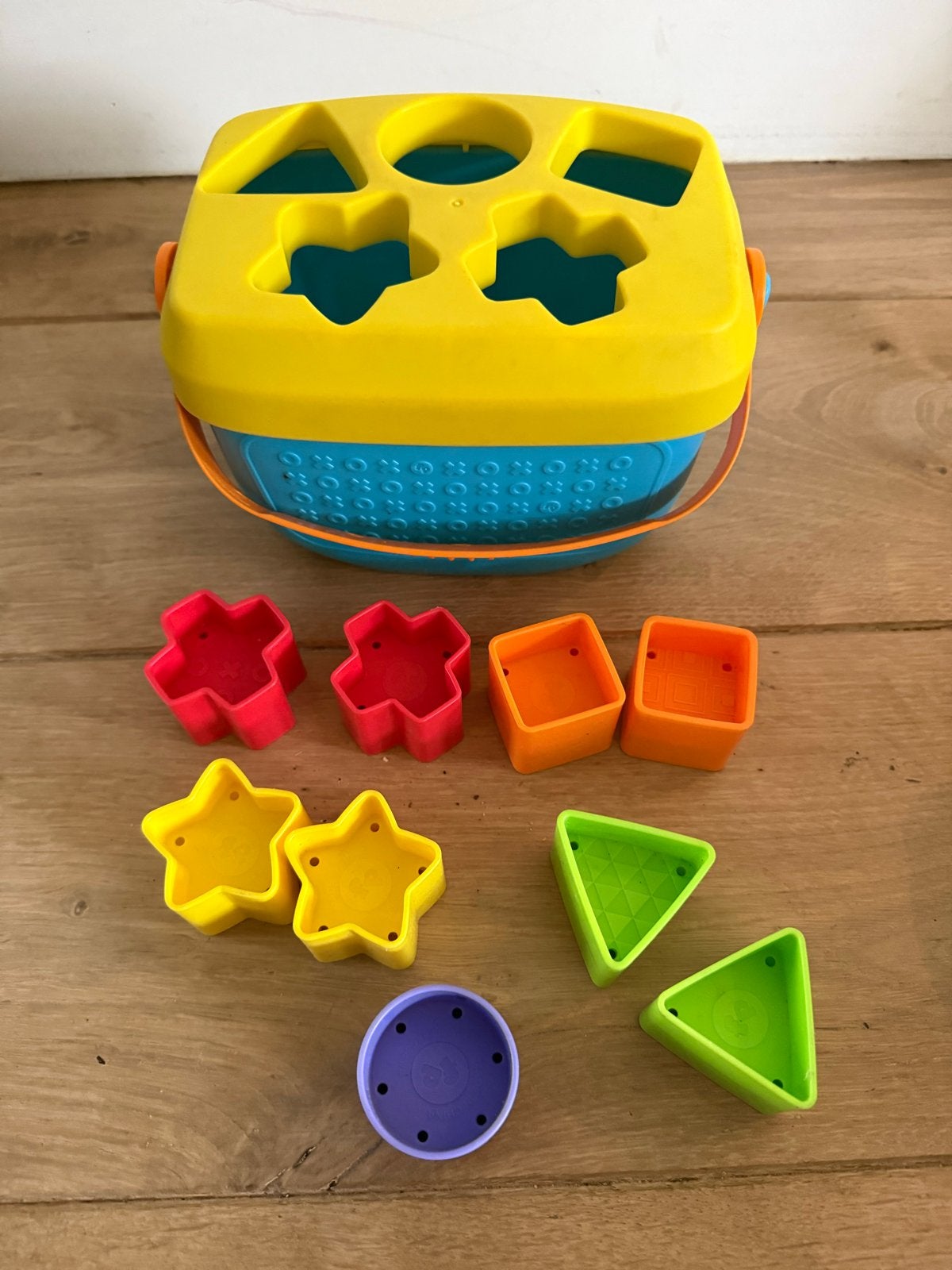 Fisher-Price Vormenstoof, 1 paars blokje mist, Ophalen, Gebruikt, Overige typen