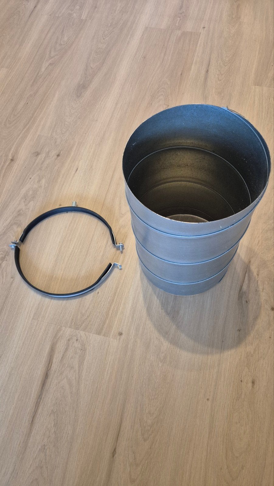 Metalen koker/buis - ideaal voor camper gasfles, Ophalen of Verzenden, Afzuiger